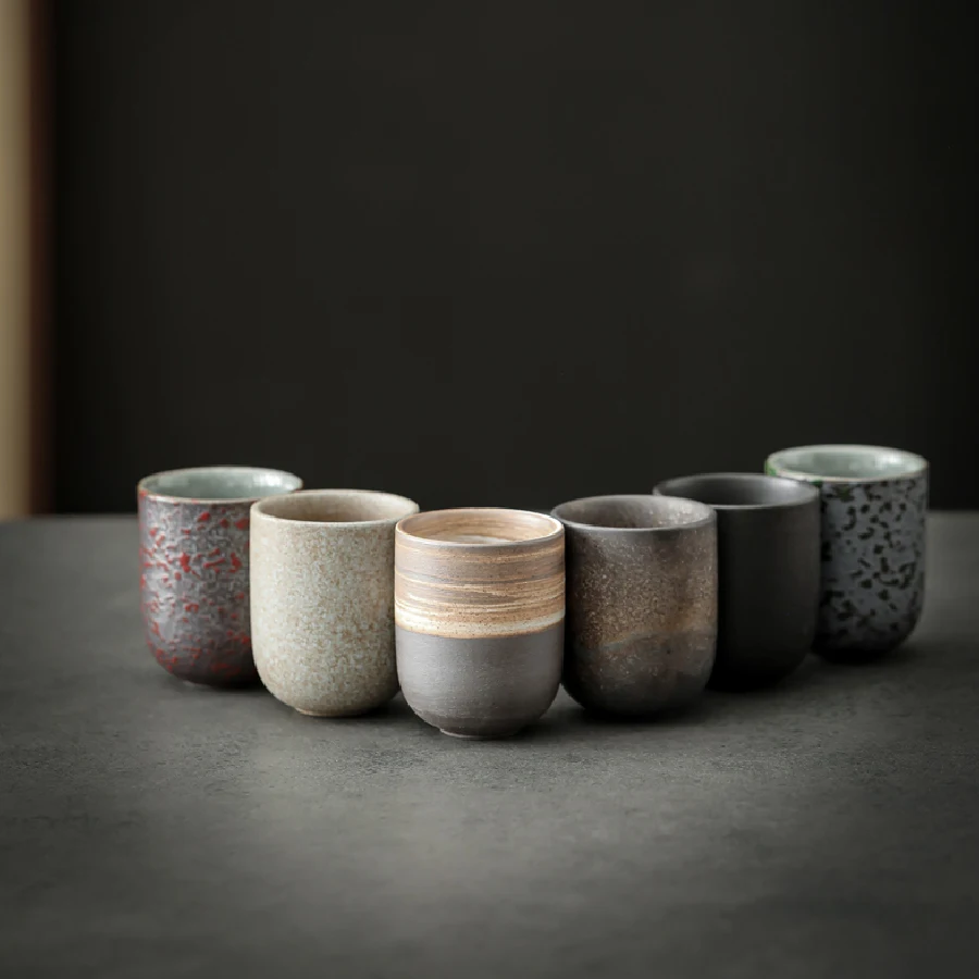 Japanese Healthy Lifestyle - Nouvelles tasses en céramique vintage, tasses