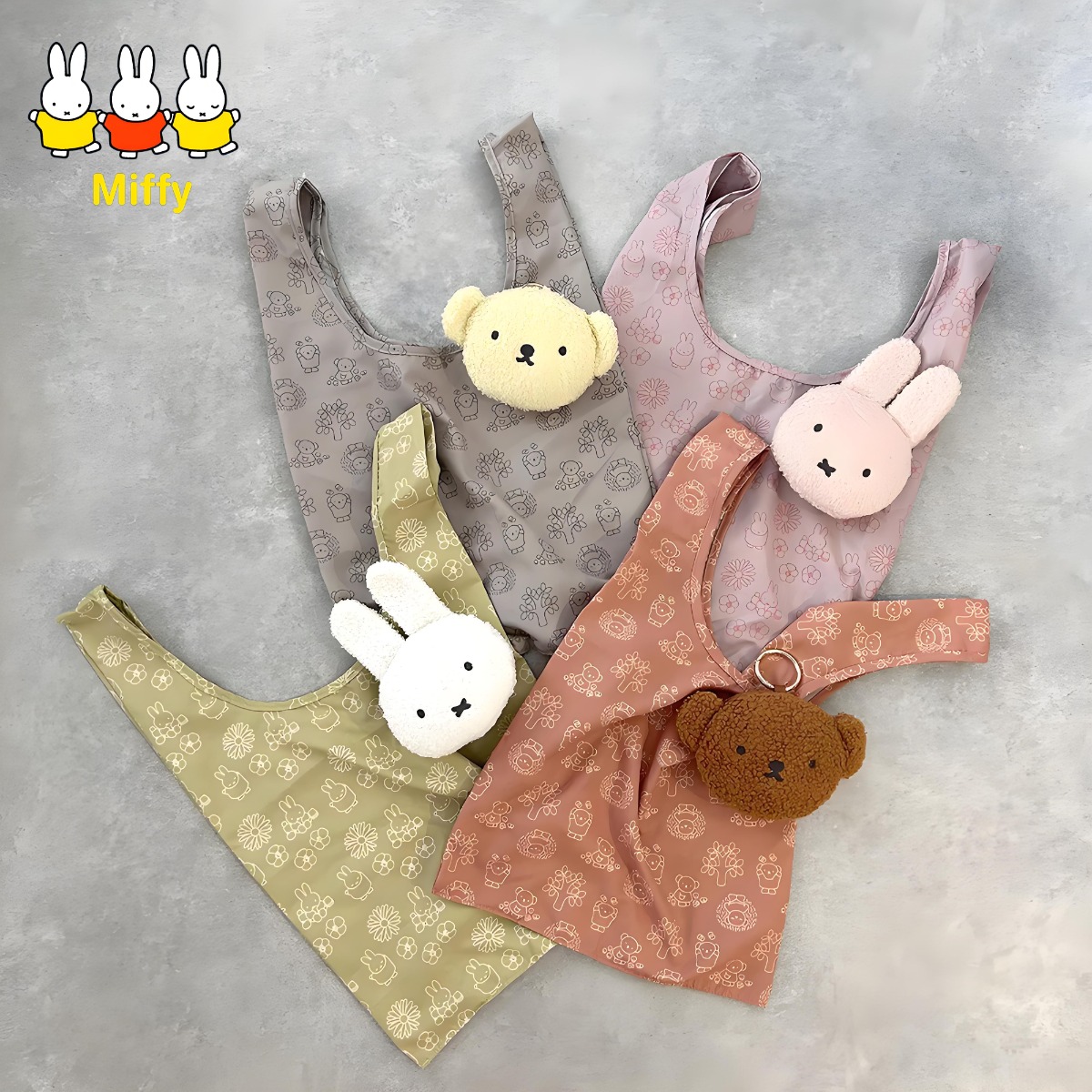 Japanese Lifestyle Goods - Kawaii Miffy lapin sac à provisions