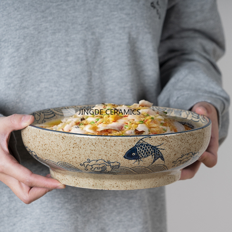 Matcha Bowl Chawan - Filles à soupe en céramique rétro