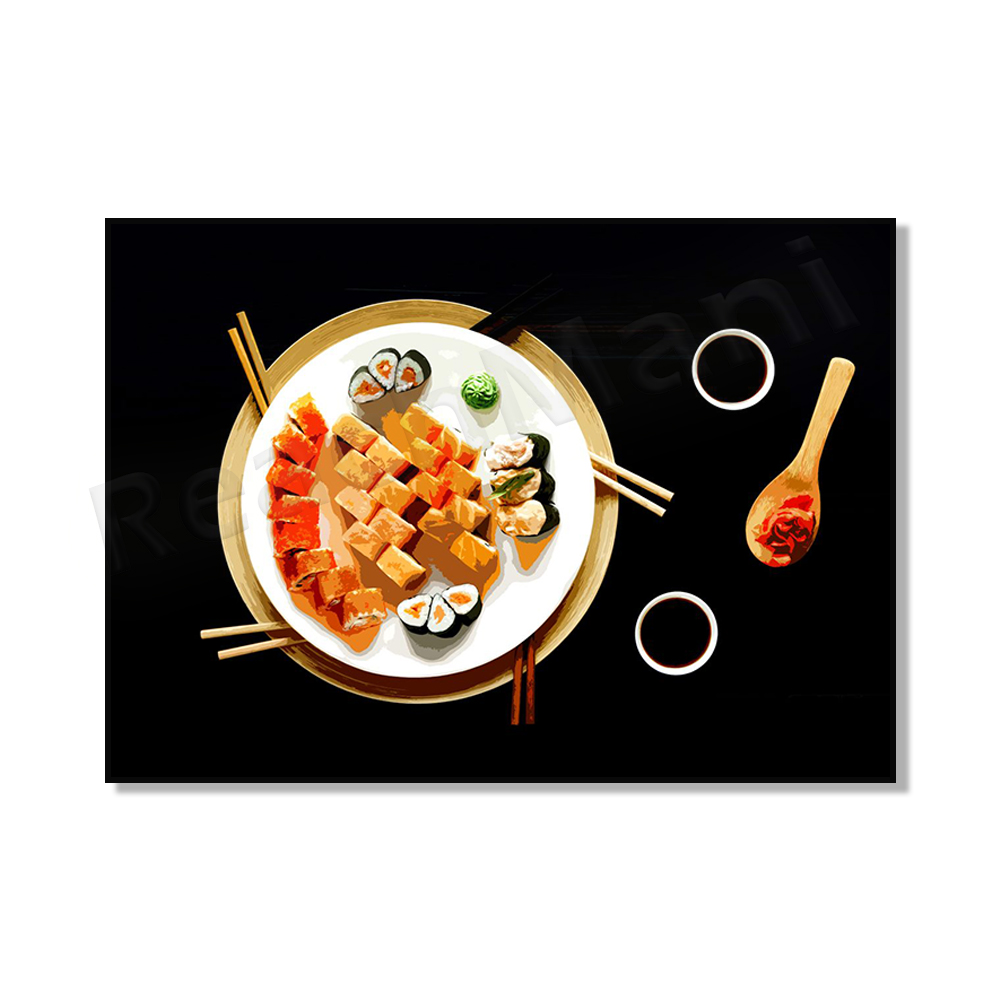 Peinture murale de style japon - Japanese Food Lifestyle avis et prix