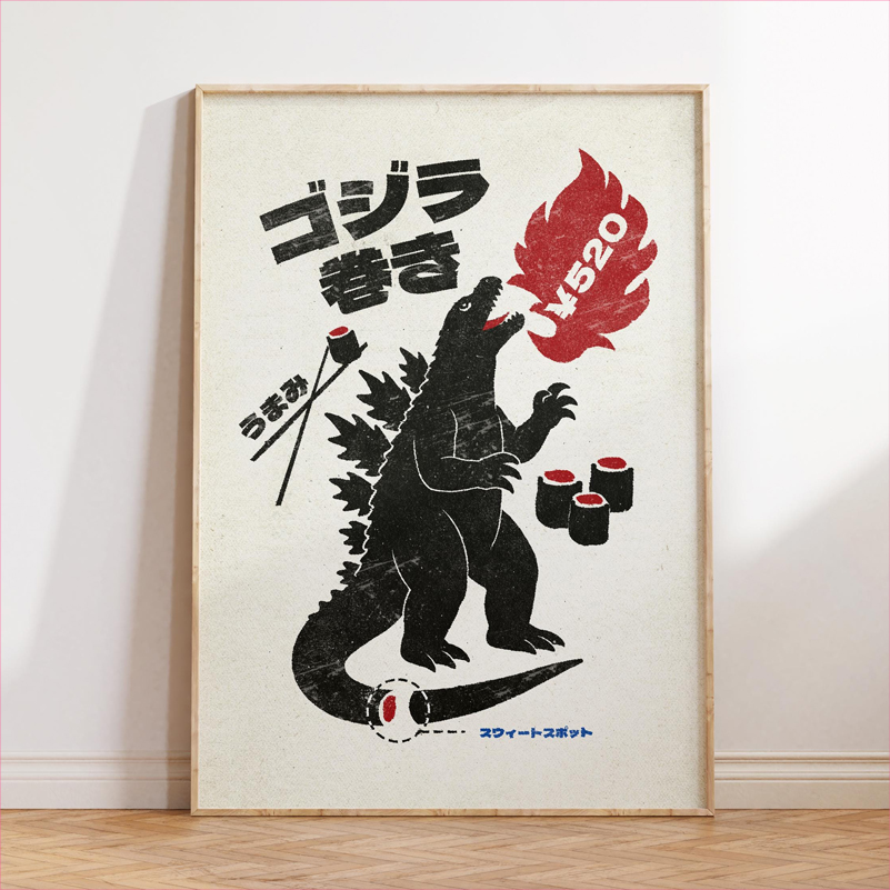 Affiche d'art culinaire japona - Japanese Food Lifestyle avis et prix
